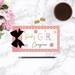 Baby Girl Shower Coupon Book, Baby Shower Game and Gift for Mom, Gender ...