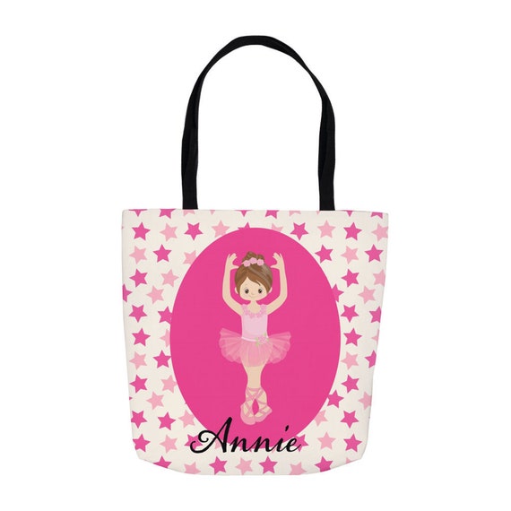 personalized little girl dance bags