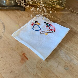 Embroidered handkerchief, handkerchief, handkerchief for women,embroidered vintage handkerchief, wedding handkerchief