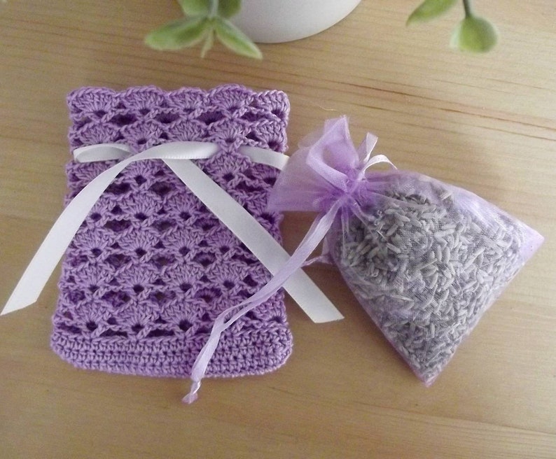 crochet sachet bag
