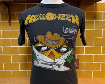 Vintage Helloween Pumpkins Fly Free tour shirt