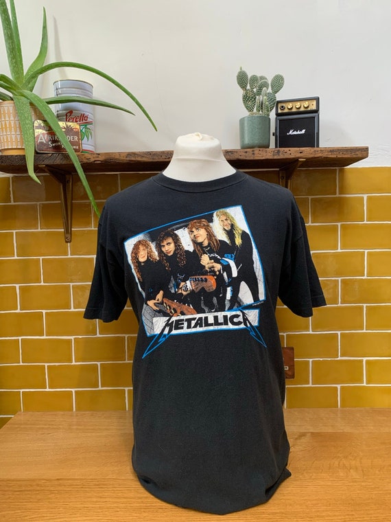 Camiseta Vintage De Metallica Garage Days Con Licencia De Rock Off - México