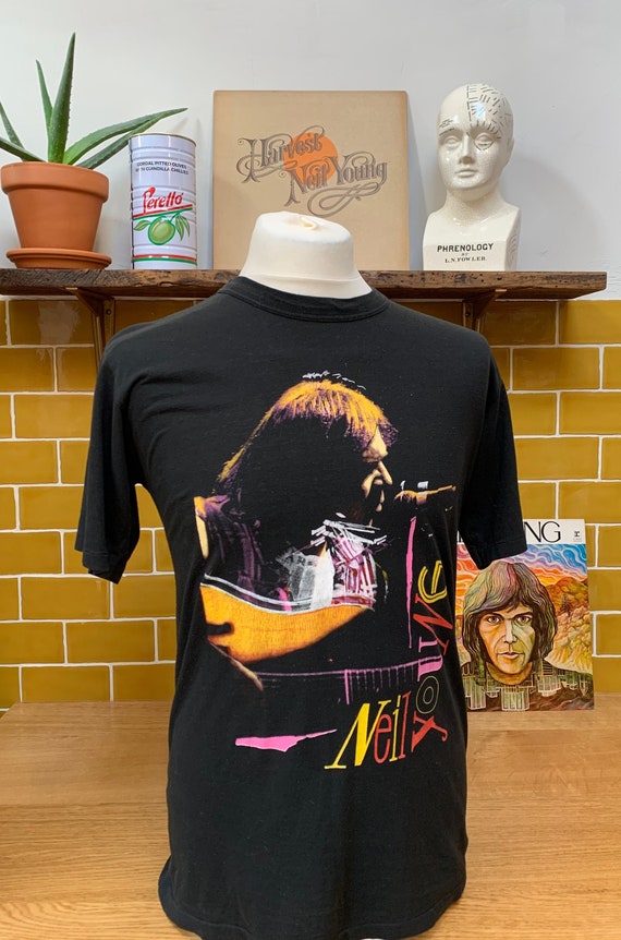 Vintage 1987 Neil Young & Crazy Horse tour shirt - image 1