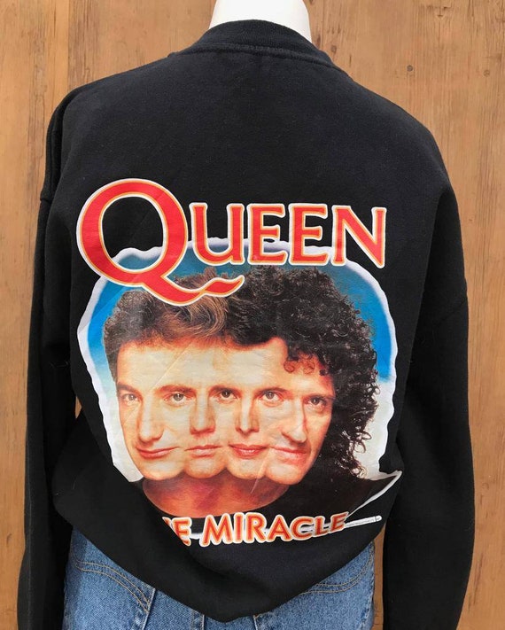 1992 Queen the Miracle Iron on Print Sweatshirt - Etsy Israel