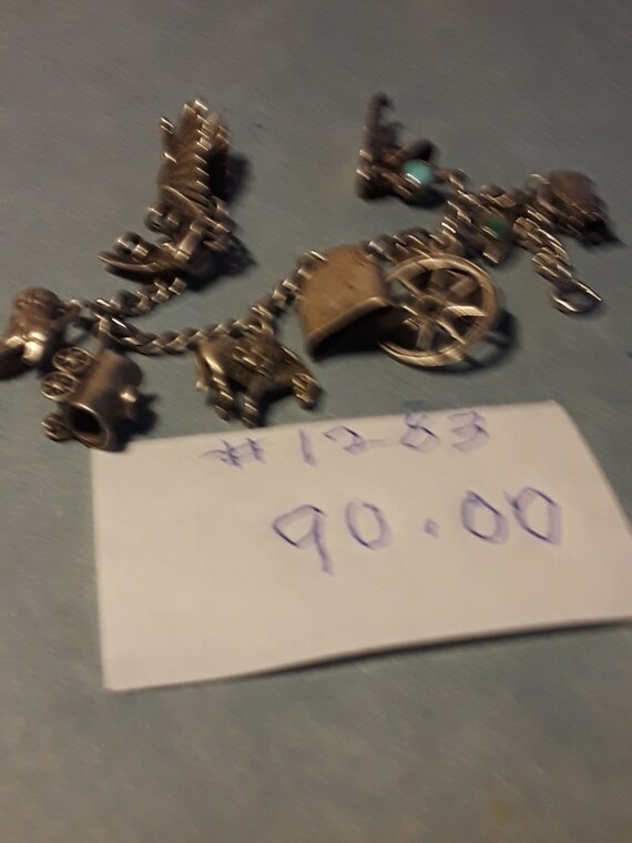 Silver. 925. With. 9 charms - image 1