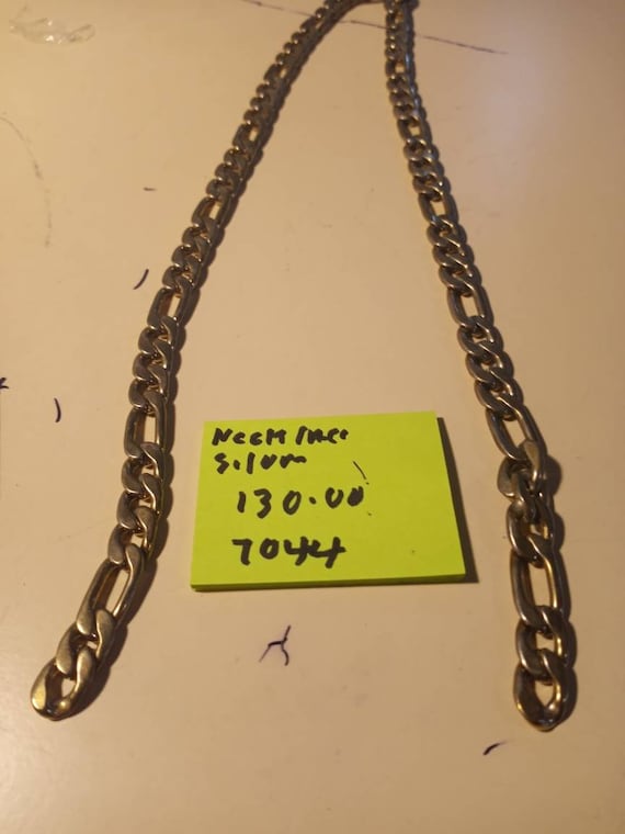 Necklace chain silver 925. Heavy chain needs clasp