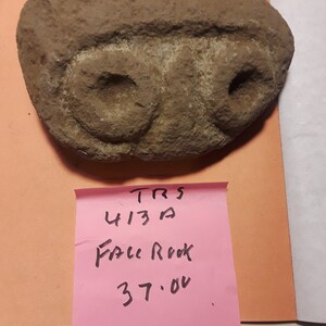 Face Rock Hand Carved by the People of the Dominican Republic - Etsy