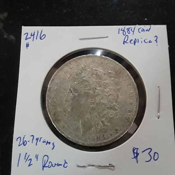 1884 coin Replica?