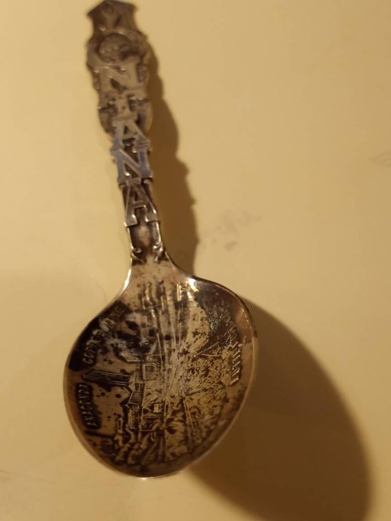 Spoon decorative silver 925 very condition - image 2