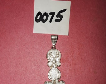 Charme argent 925 canard