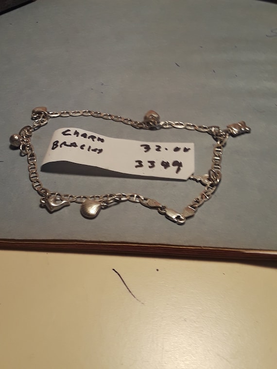 Charm bracelet  silver 925