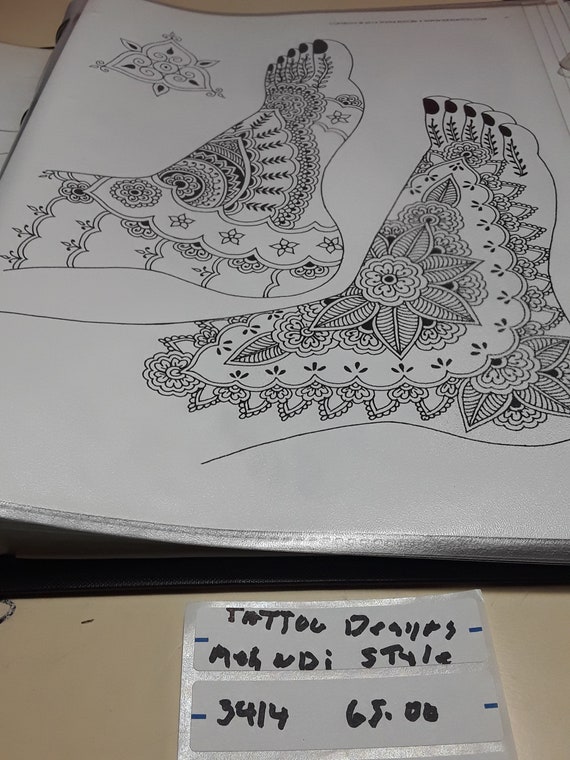 Tattoo Designs Mehndi Designs | Etsy