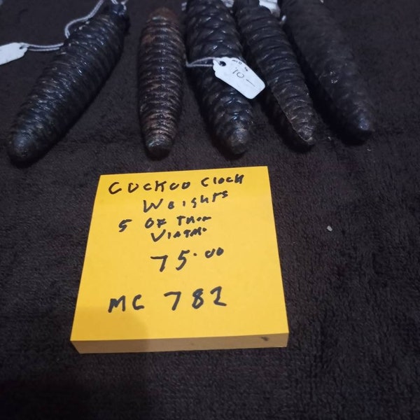 Cuckoo Clock Weights Etsy