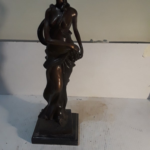 Female Bronze Statue Etsy