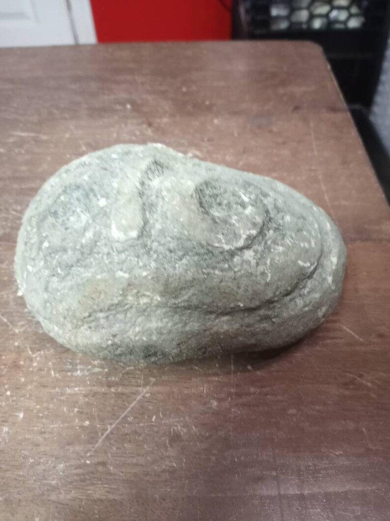 Face Rock Hand Carved by the People of the Dominican Republic - Etsy