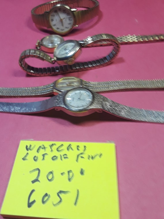 Watches lot of five Watches lot of five