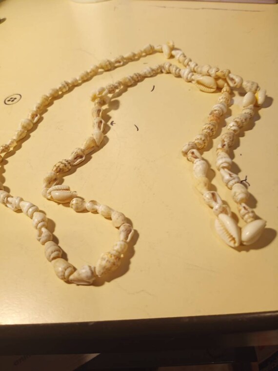 African shell necklace from the camaroons vintage… - image 2