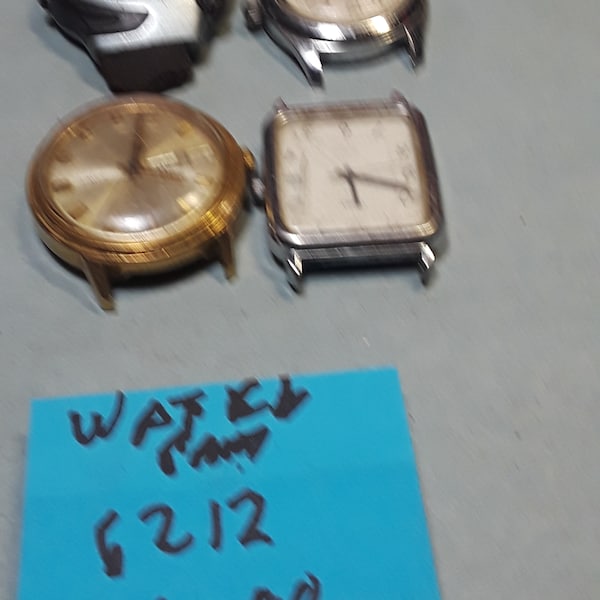 Watch parts lot of four