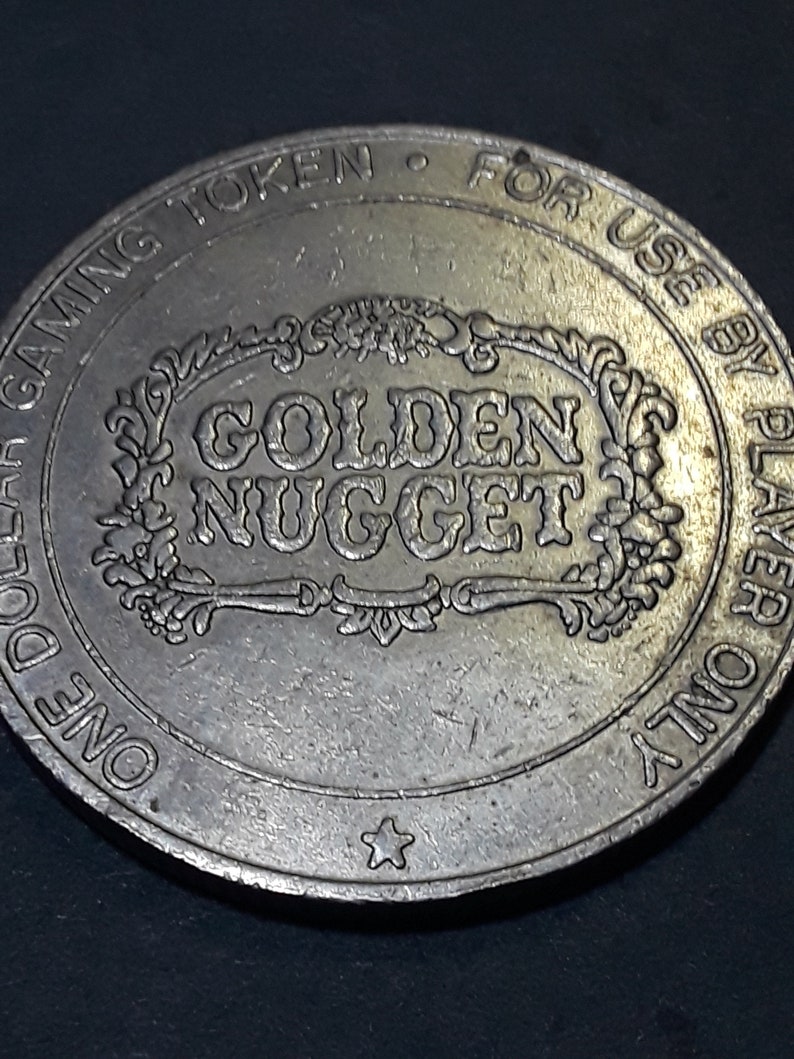 Golden Nugget Atlantic City Token One Dollar - Etsy