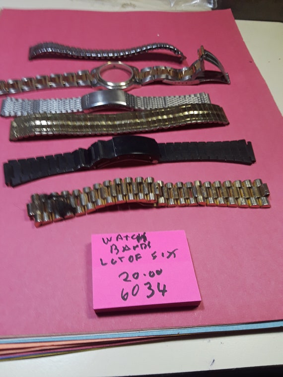 Watch bands lot of  six - image 1