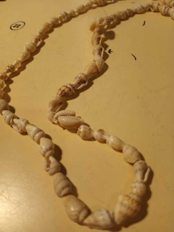 African shell necklace from the camaroons vintage… - image 3