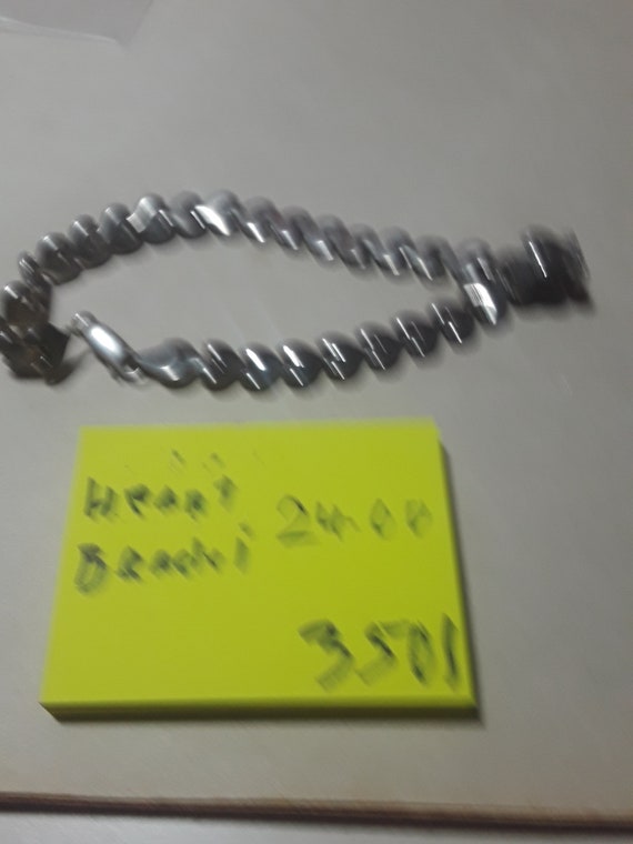 Heart bracelet  silver 925