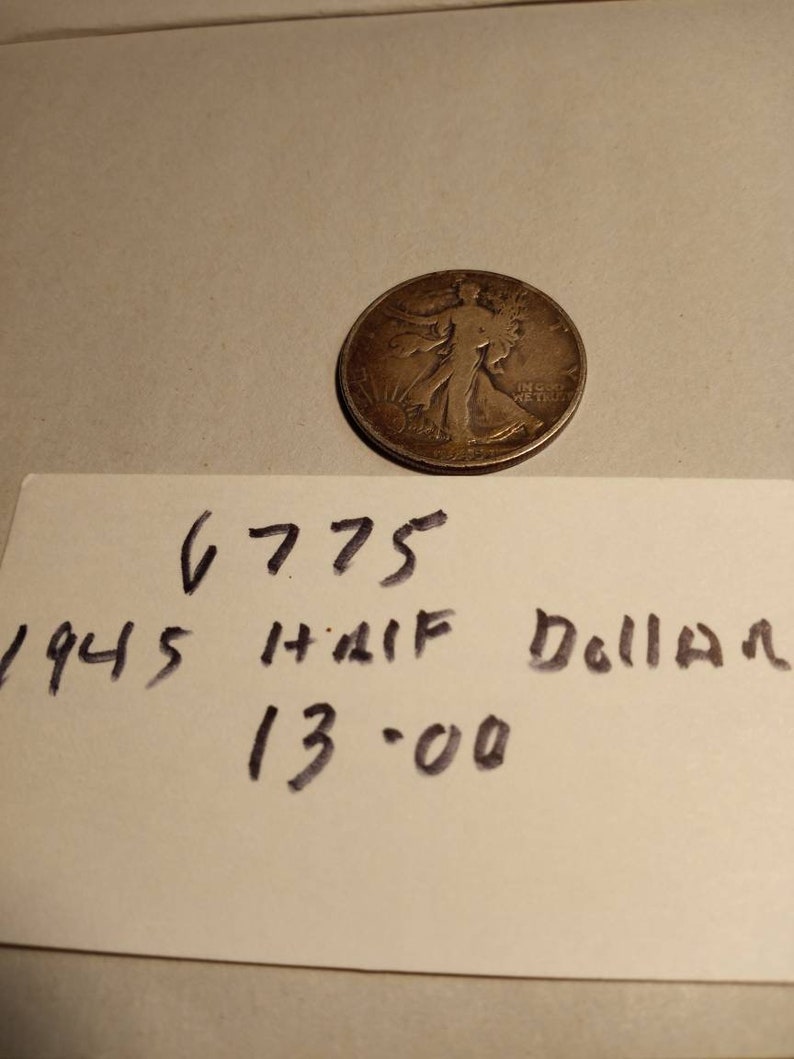 1945 half dollr