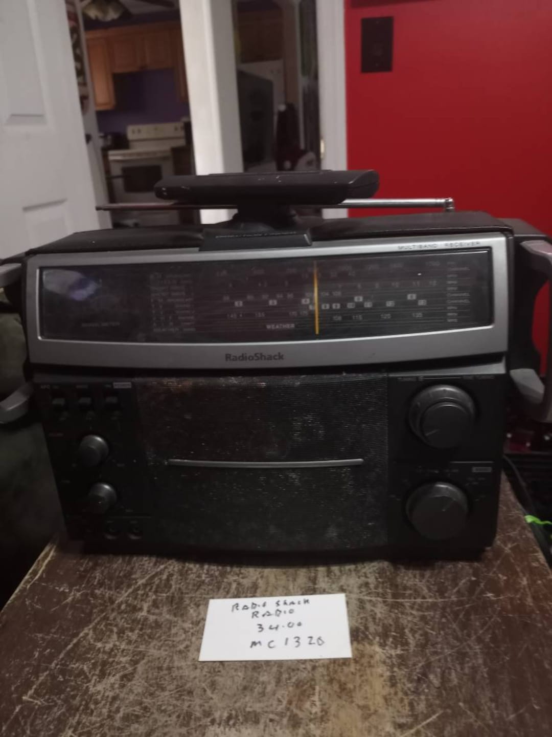 Radio Shack Radio Vintage Missing Battery Pack Etsy