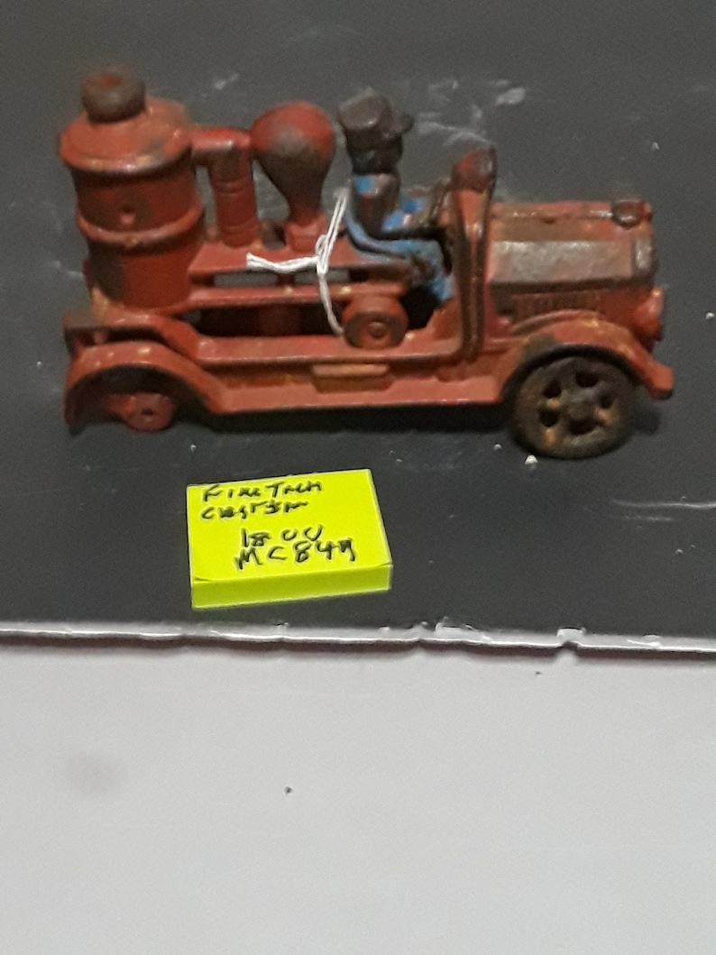 Fire truck cast iron not complete