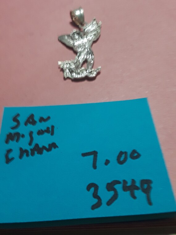 San Miguel charm silver 925