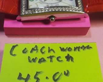 Coach woman's watch working