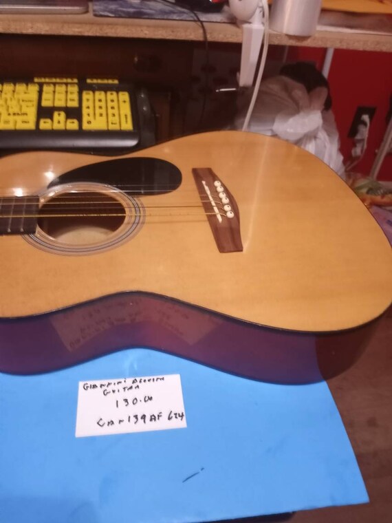 Giannini acoustic electric guitar deals