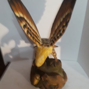 Eagle hand carved from mexico image 1