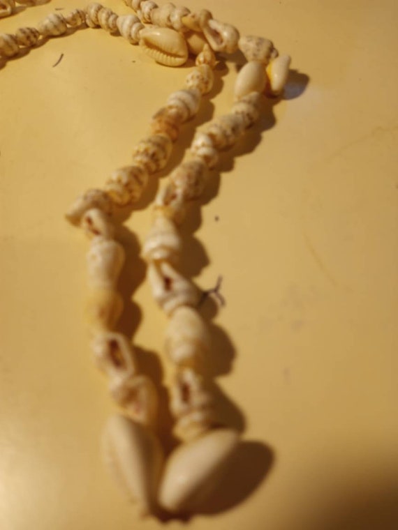 African shell necklace from the camaroons vintage… - image 4
