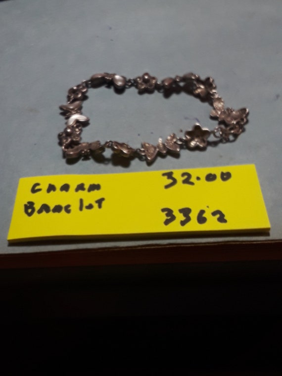 Charm  bracelet  silver 925