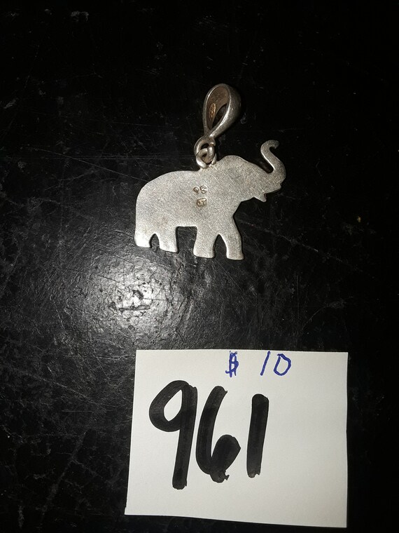 Pendant silver 925 elephant - image 2