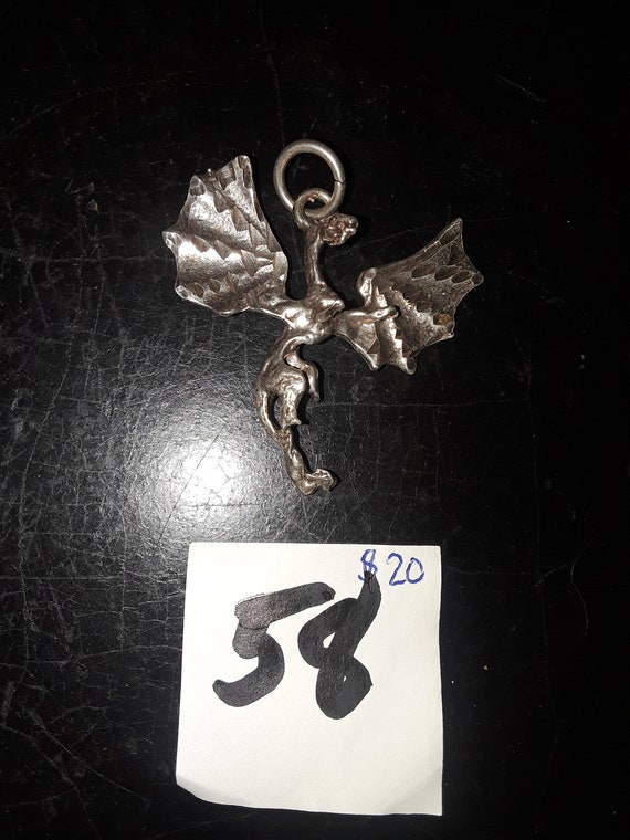 Pendant silver 925 dragon