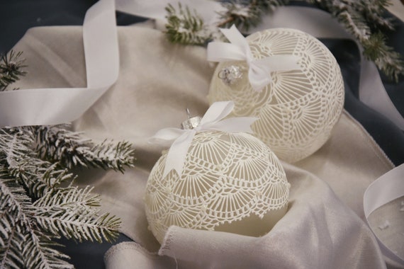 Christmas Ornaments Decorations Baubles Vintage Handmade Etsy