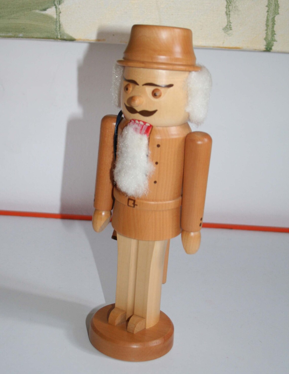 Erzgebirge Nutcracker Wood Nature Hunter or Forester With Etsy