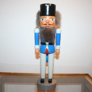 Erzgebirge Nutcracker, Vintage Nutcracker, Original Expertic, DDR Ostalgie