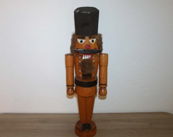 Erzgebirge nutcracker, old large vintage nutcracker, XXL, original DDR Ostalgie