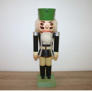 Erzgebirge nutcracker, old vintage nutcracker, motif: miner, original GDR Ostalgie