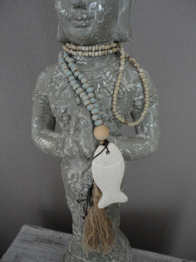 amulets fishprotective eye bluewomen/'s sacred goddessAstarte Ishtar  bohemian necklace Tanit goddess necklace  turquoise good luck talismans