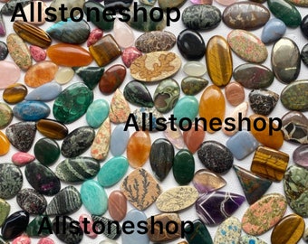 Mix Gemstone Lot, Natural Cabochon, AAA Stone, Cabochon Gemstone, Designer Stone, Mix Lot, Jewelry Stone, Mix Lot, Wholesale Lot