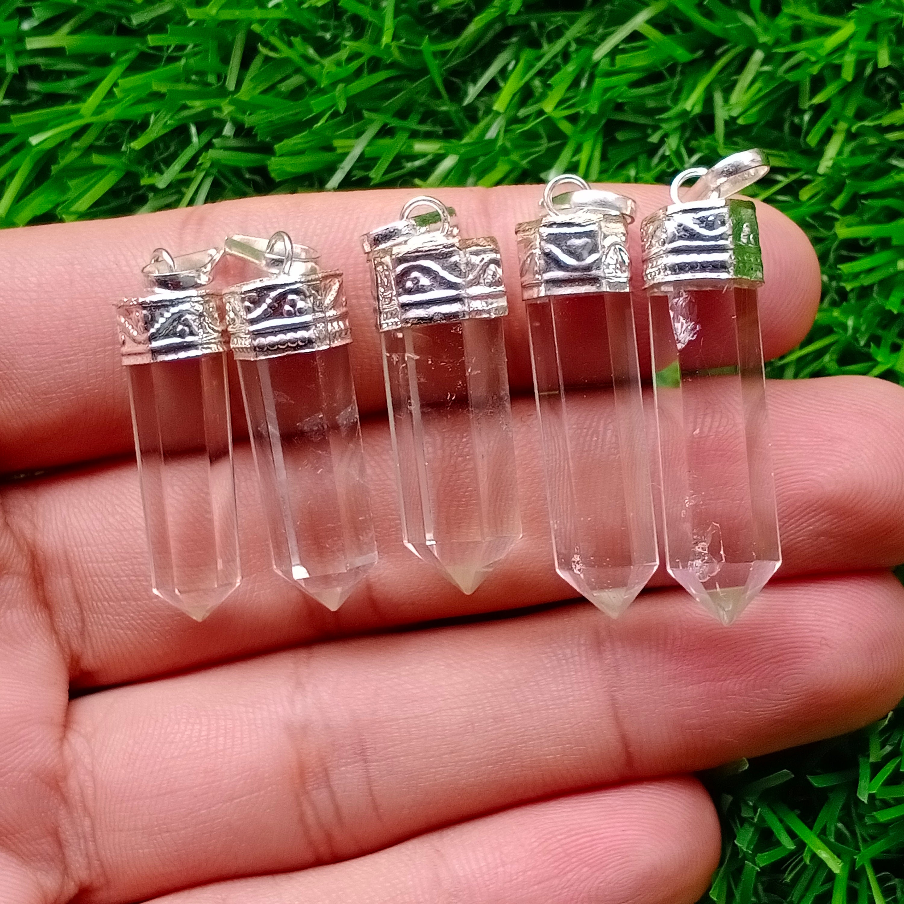 Crystal Pendant Crystal Pencil Natural Crystal Crystal AAA Etsy