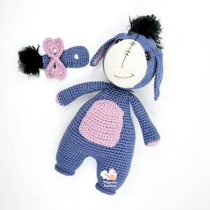 Bruno the donkey - Donkey amigurumi crochet pattern Mignon crochet pdf