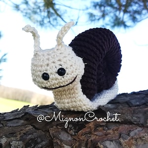 Snail crochet pattern Amigurumi hook pattern pdf