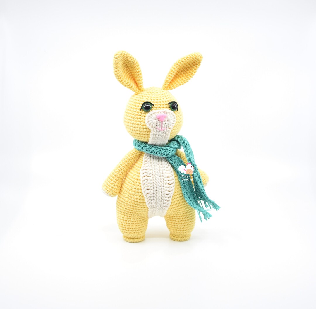 Small Crochet Rabbit Rabbit Crochet Pattern Amigurumi Plush Mignon Crochet - Etsy