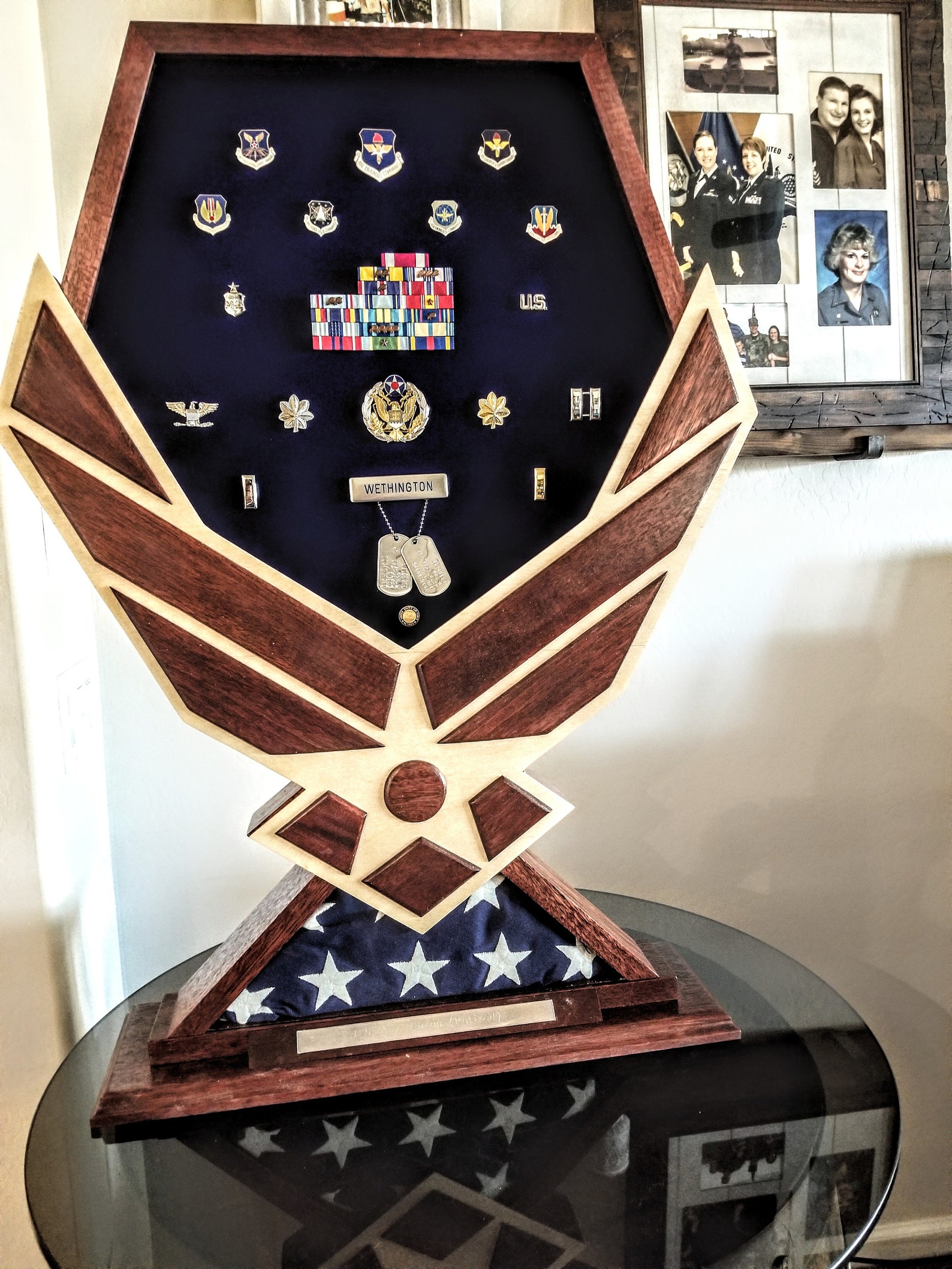nike air force shadow box