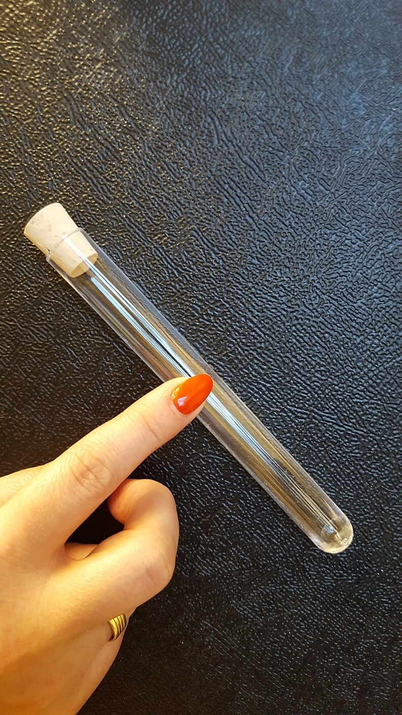 20ml Clear Plastic Test Tubes with Cork Stoppers 150mm x Etsy